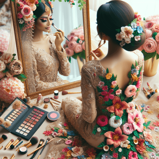 Kombinasi Sempurna: Wedding Makeup dan Outfit Floral untuk Hari Bahagiamu